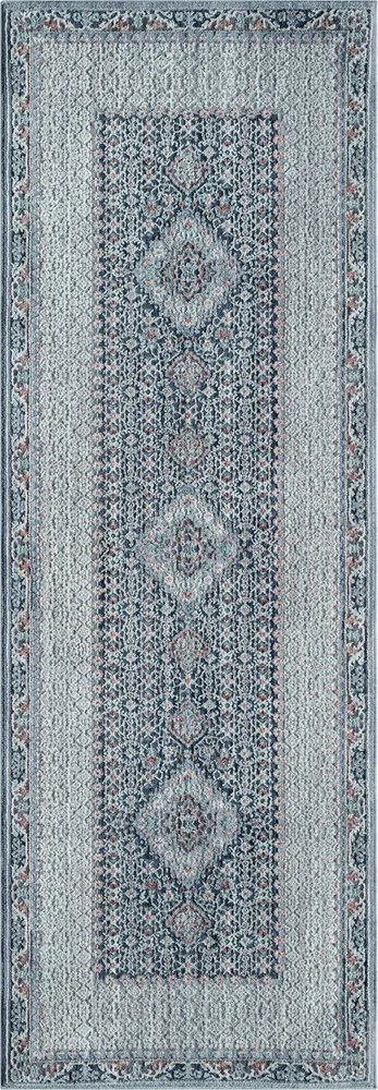 United Weavers Armada Sirius Blue Runner Rug 2'7