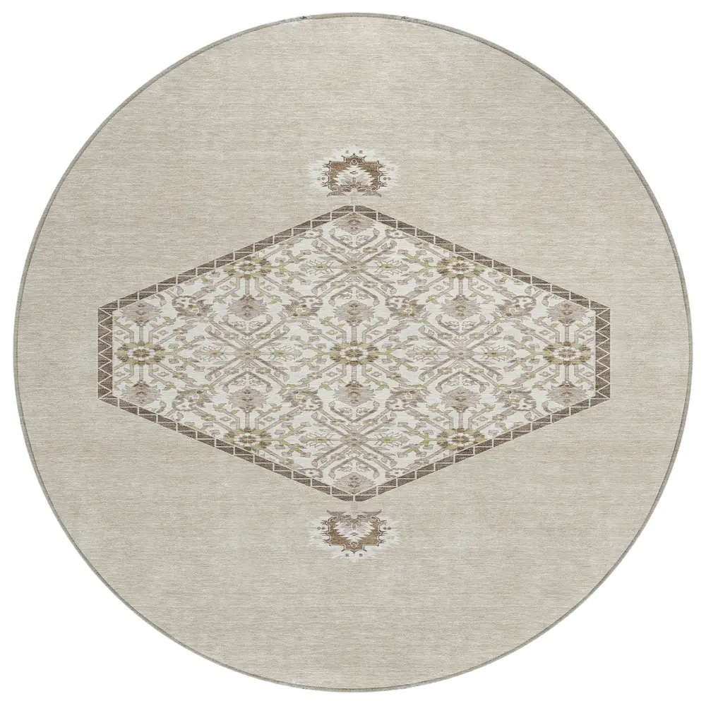 Chantille ACN1011 Beige 8' x 8' Rug
