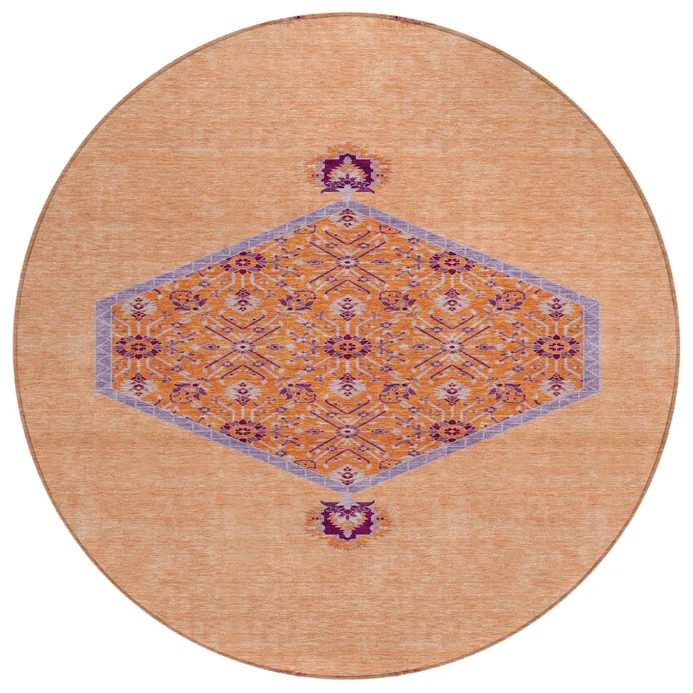 Chantille ACN1011 Peach 8' x 8' Rug