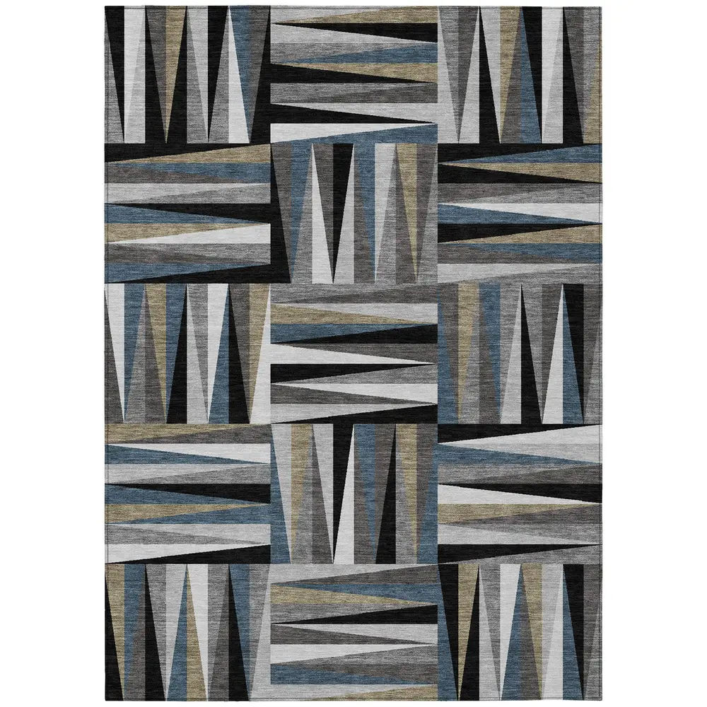Chantille ACN1012 Black 8' x 10' Rug