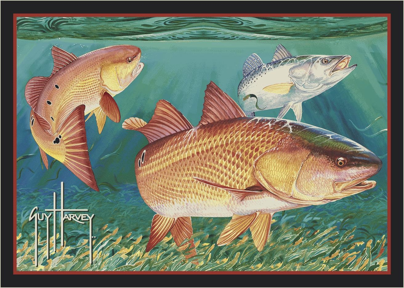 Guy Harvey Redfish 10'9