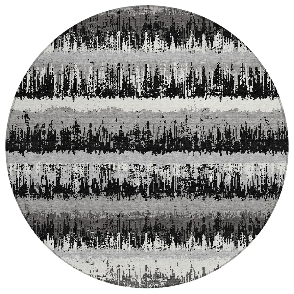 Chantille ACN1013 Black 8' x 8' Rug