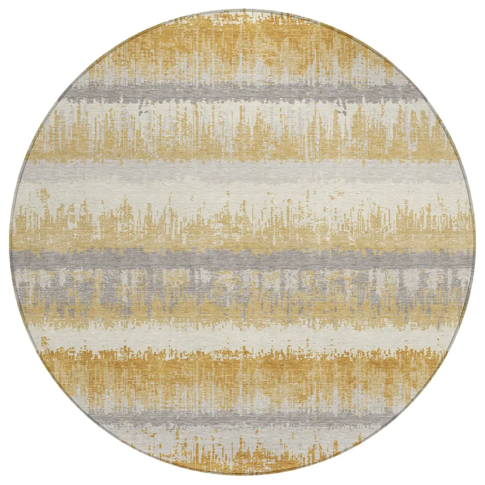 Chantille ACN1013 Gold 8' x 8' Rug