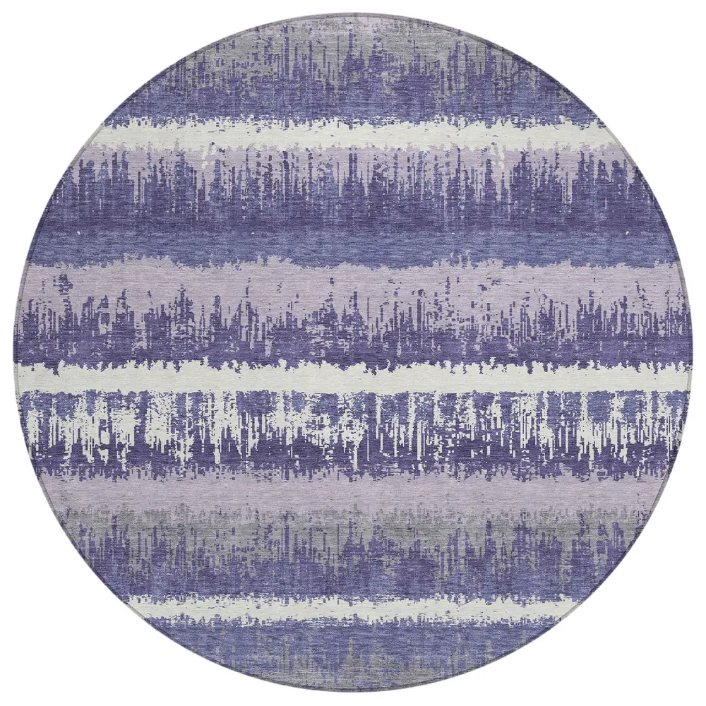 Chantille ACN1013 Purple 8' x 8' Rug