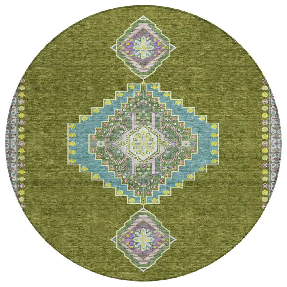 Chantille ACN1014 Olive 8' x 8' Rug