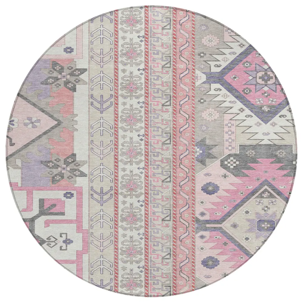 Chantille ACN1015 Pink 8' x 8' Rug