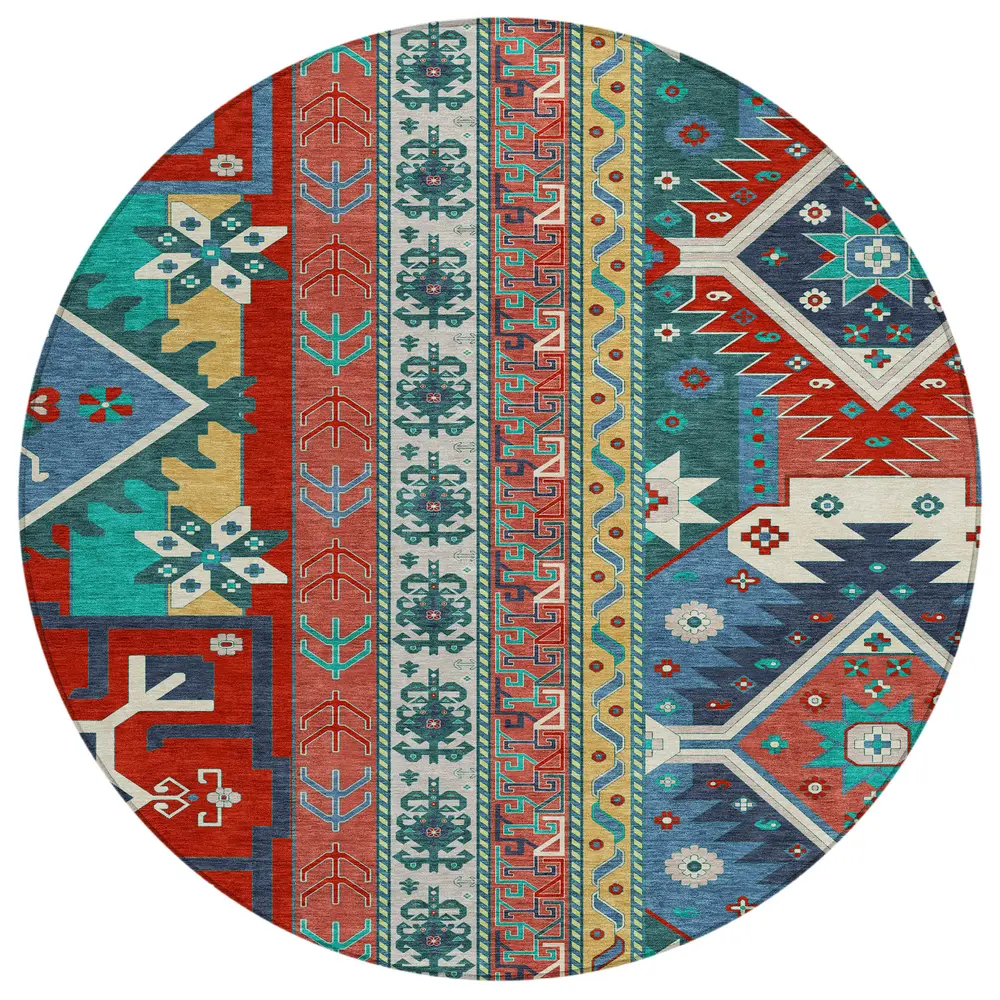 Chantille ACN1015 Red 8' x 8' Rug