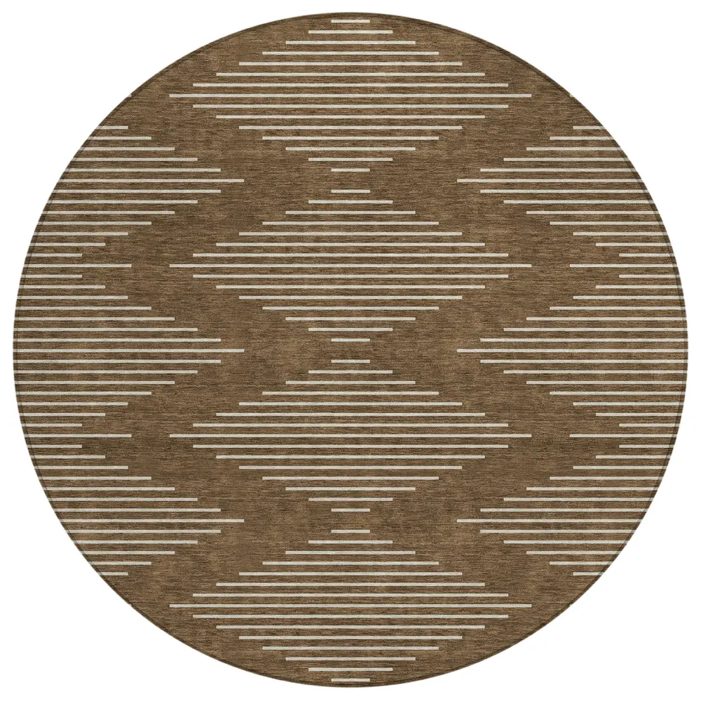 Chantille ACN1016 Brown 8' x 8' Rug