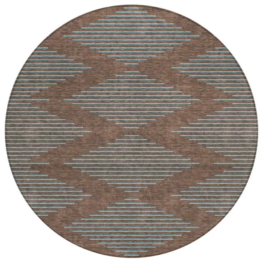 Chantille ACN1017 Brown 8' x 8' Rug
