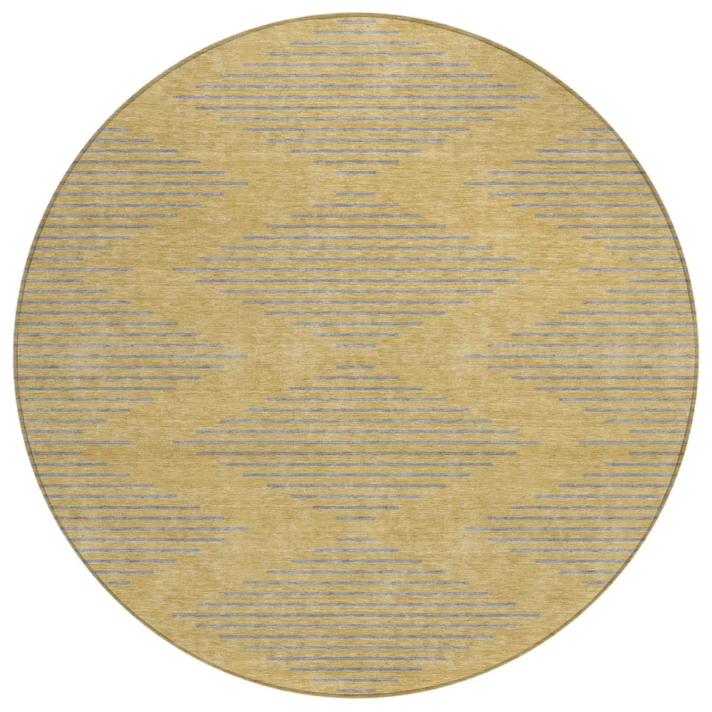 Chantille ACN1017 Gold 8' x 8' Rug