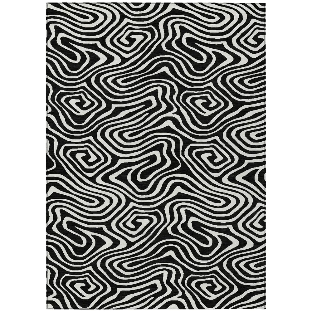 Chantille ACN1020 Black 9' x 12' Rug