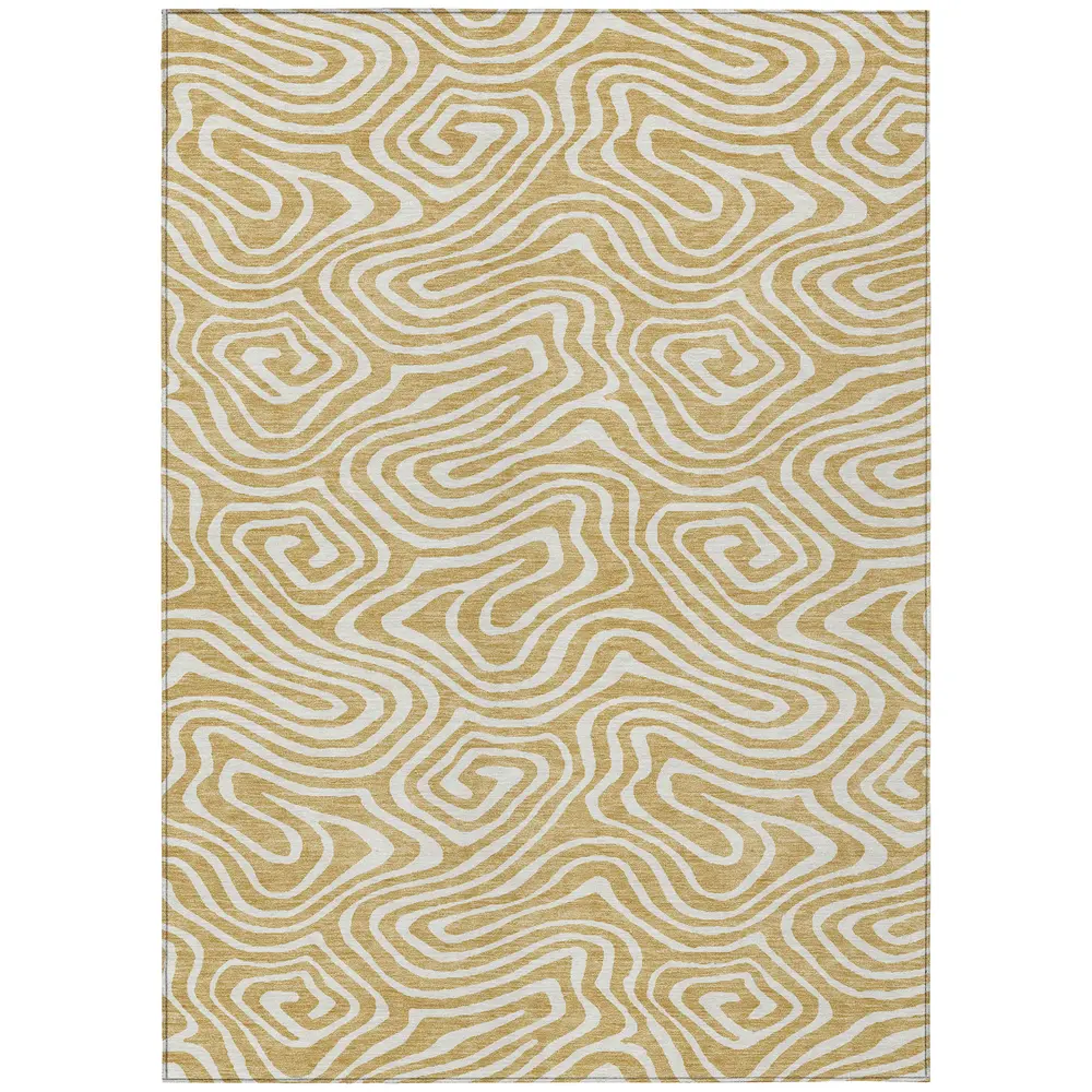 Chantille ACN1020 Gold 3' x 5' Rug