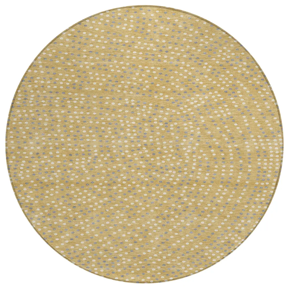 Chantille ACN1021 Gold 8' x 8' Rug