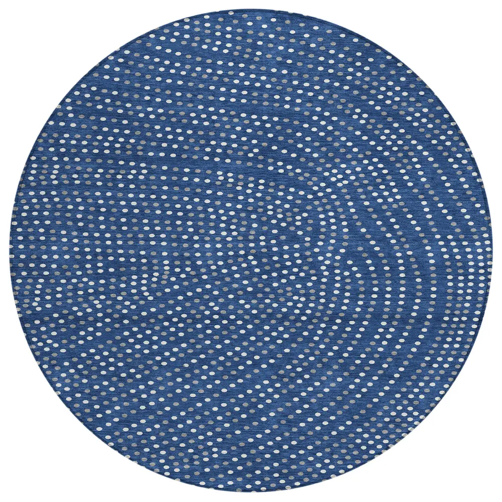 Chantille ACN1021 Navy 8' x 8' Rug