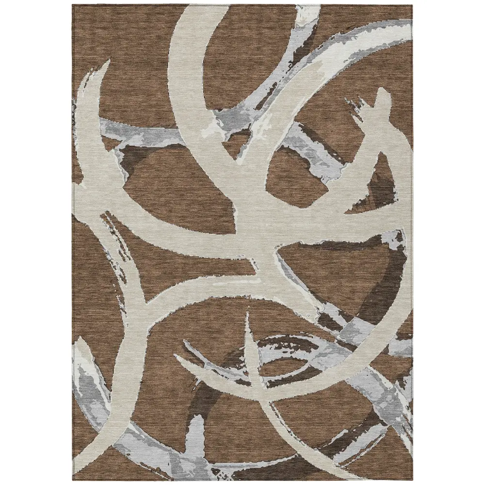 Chantille ACN1022 Brown 10' x 14' Rug
