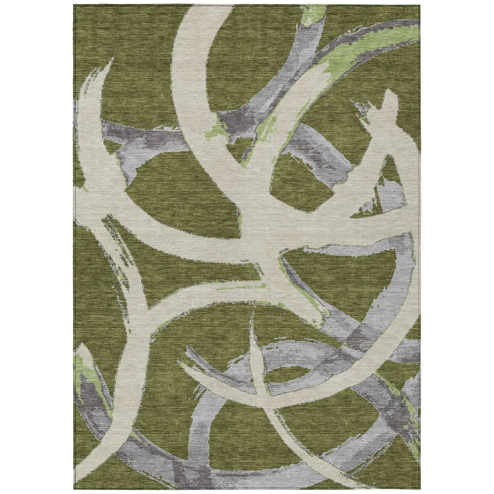 Chantille ACN1022 Olive 3' x 5' Rug