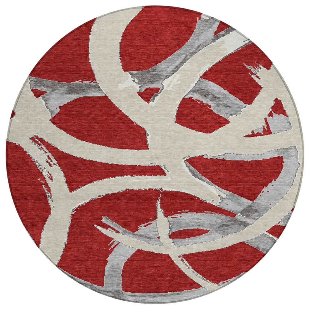 Chantille ACN1022 Red 8' x 8' Rug