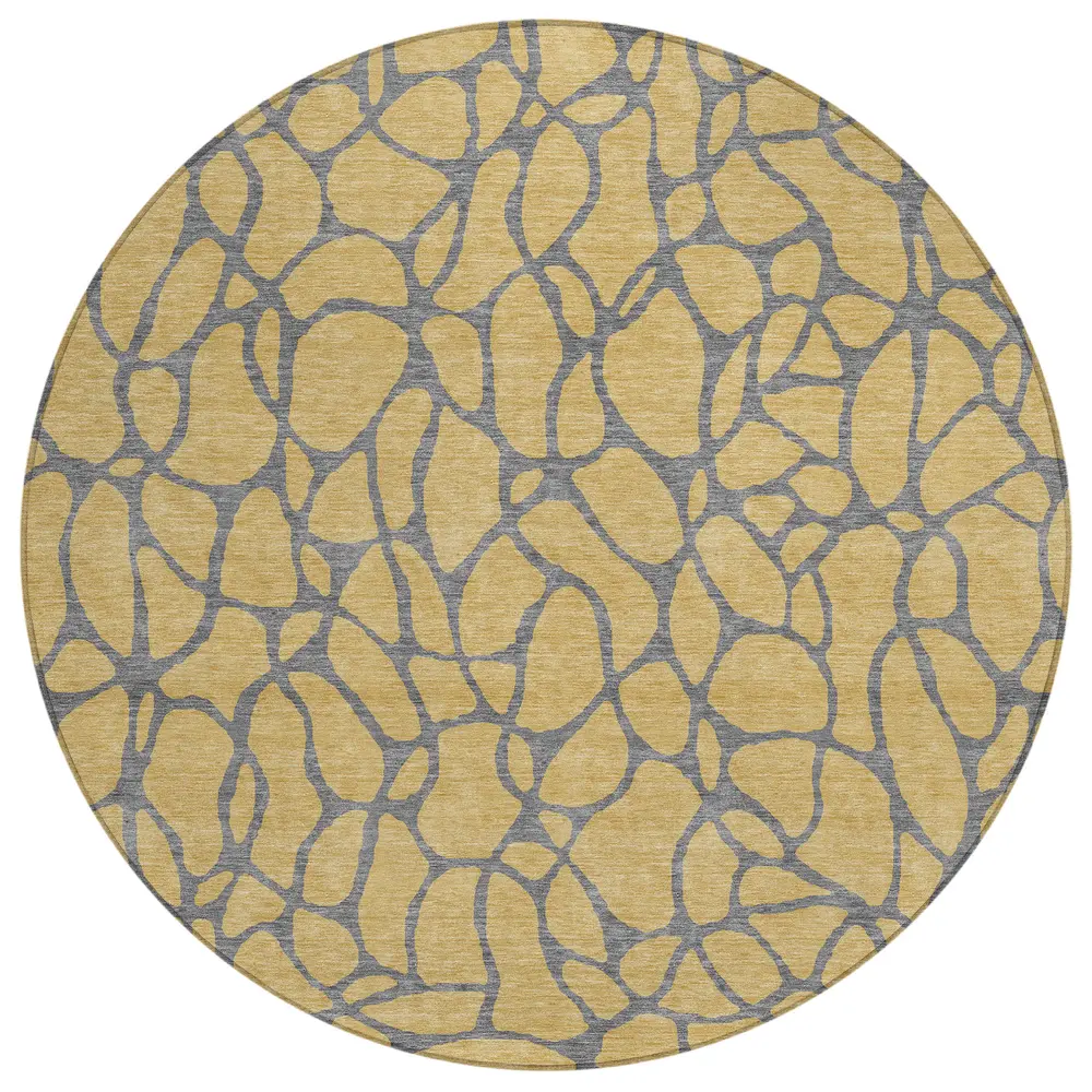 Chantille ACN1023 Gold 8' x 8' Rug