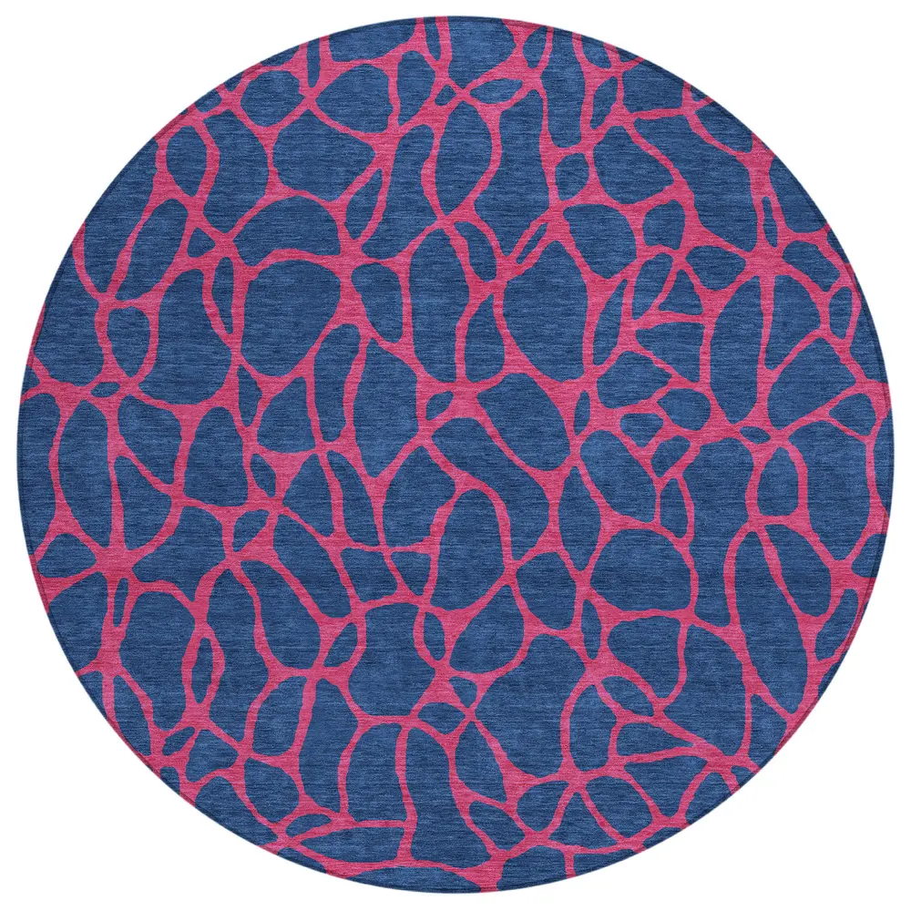 Chantille ACN1023 Navy 8' x 8' Rug