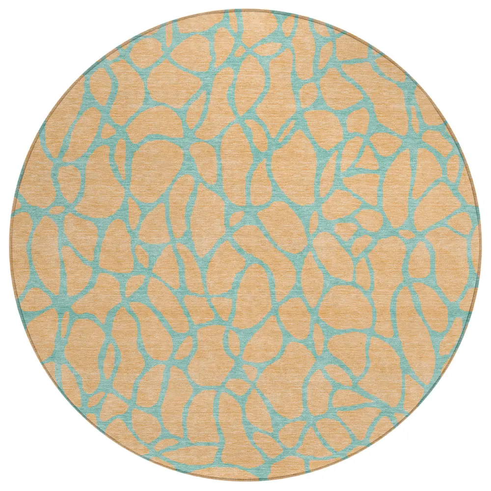 Chantille ACN1023 Peach 8' x 8' Rug