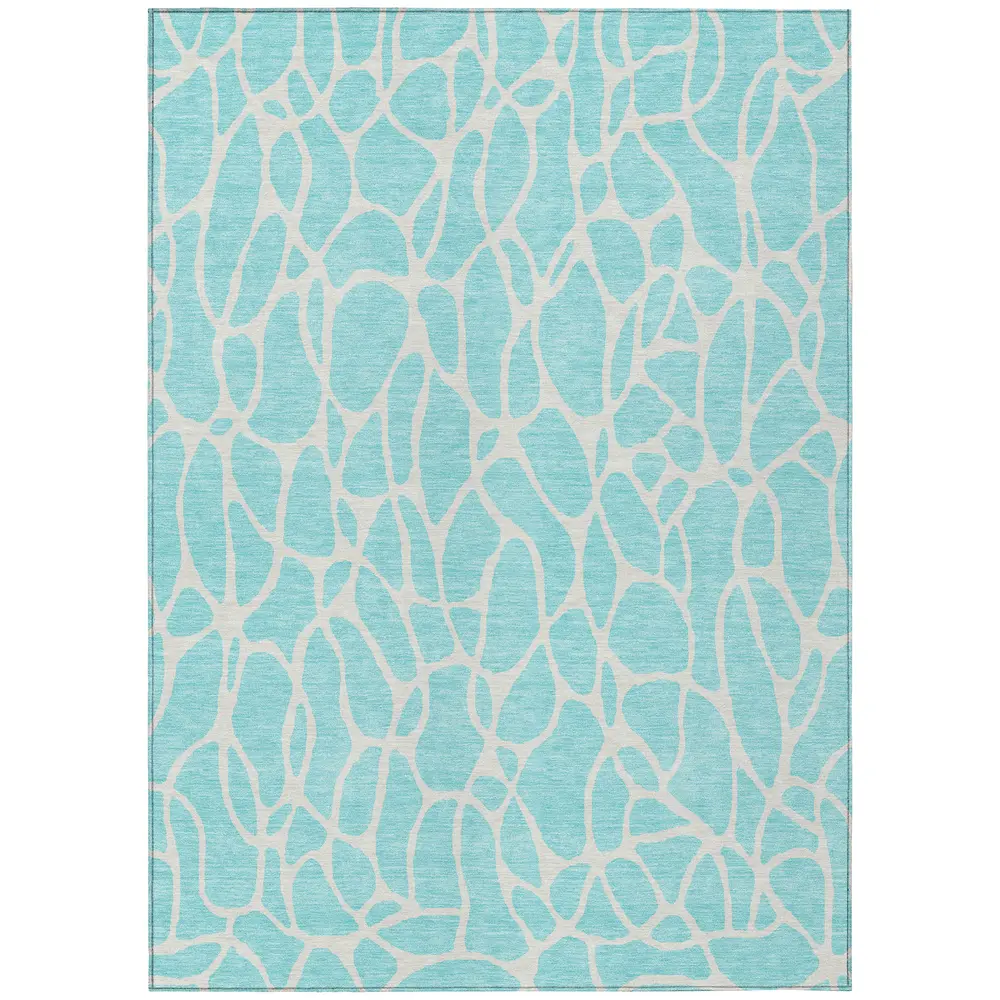 Chantille ACN1024 Aqua 3' x 5' Rug