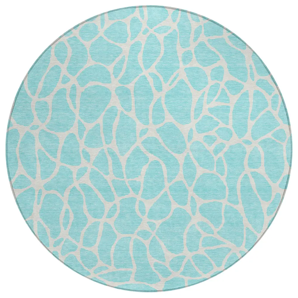 Chantille ACN1024 Aqua 8' x 8' Rug