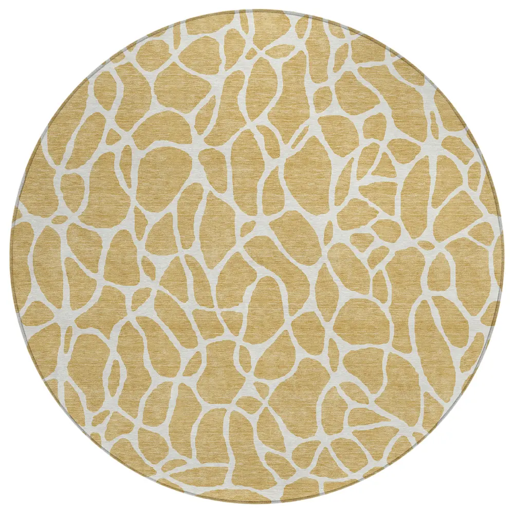 Chantille ACN1024 Gold 8' x 8' Rug