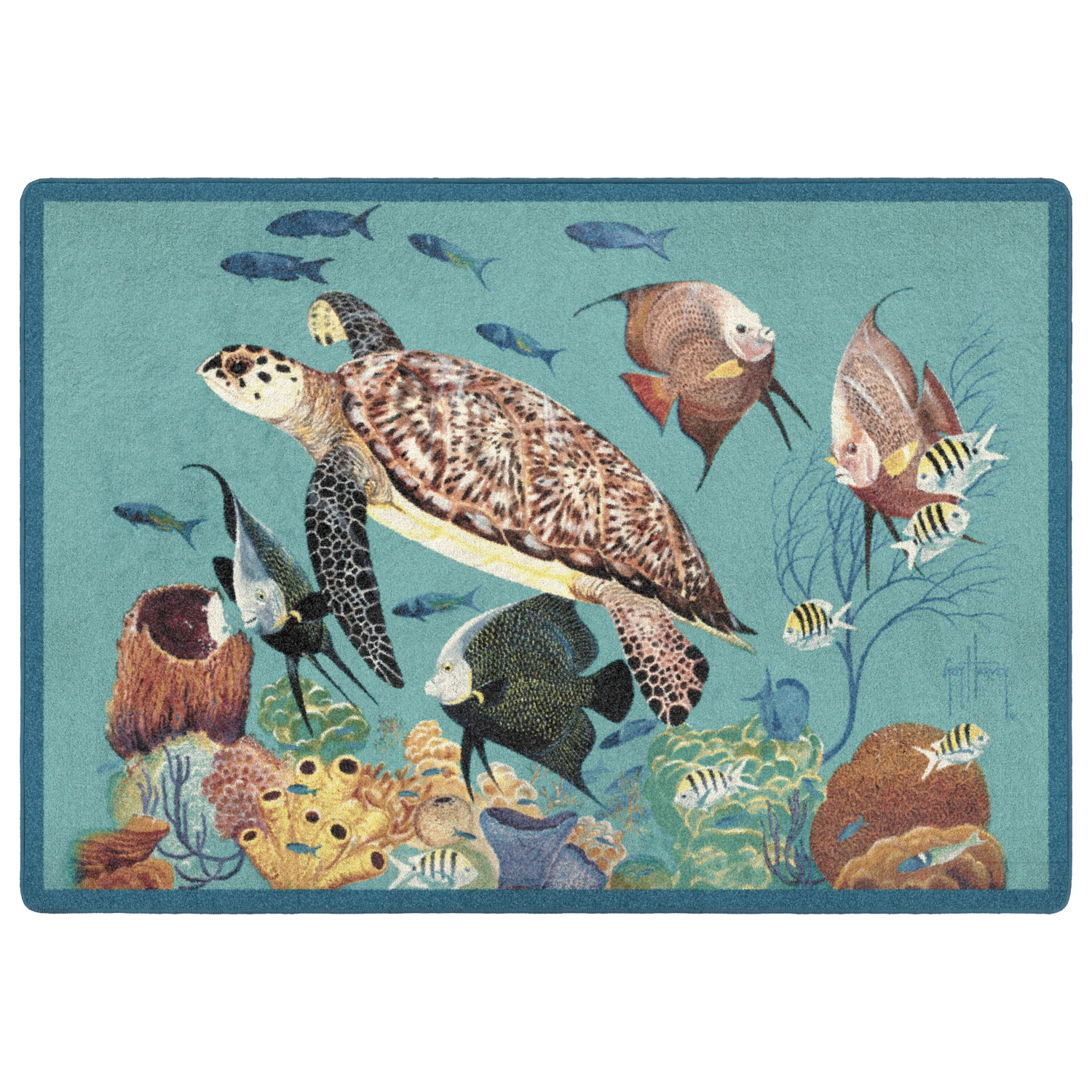 Guy Harvey Sponge Garden 3'10