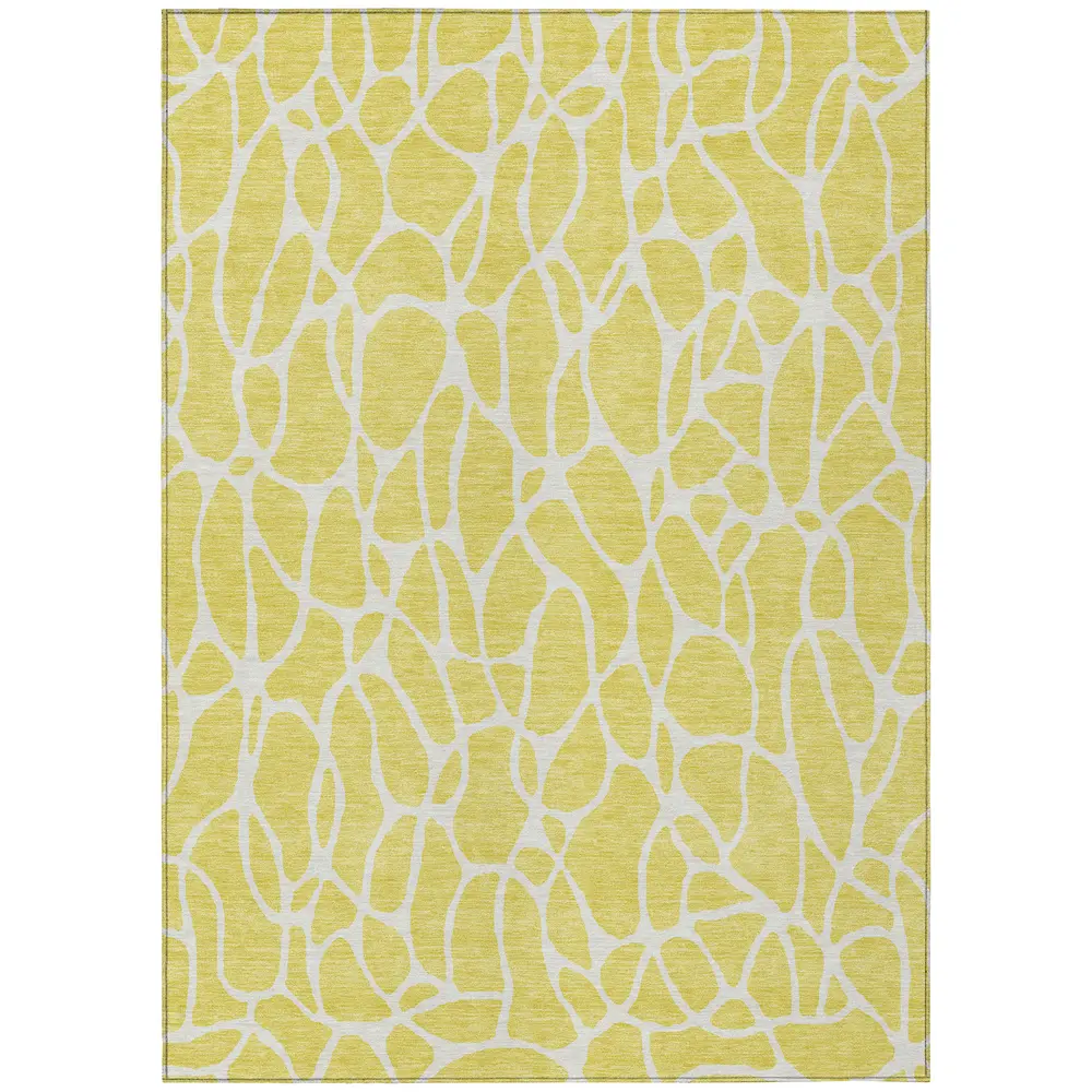 Chantille ACN1024 Yellow 3' x 5' Rug