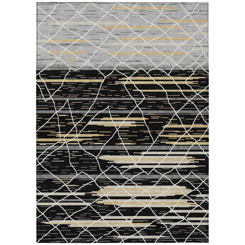 Chantille ACN1025 Black 10' x 14' Rug