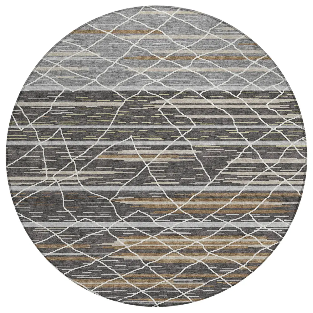 Chantille ACN1025 Charcoal 8' x 8' Rug