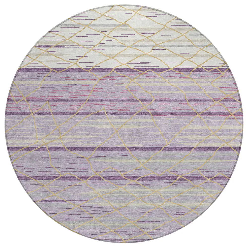 Chantille ACN1025 Purple 8' x 8' Rug