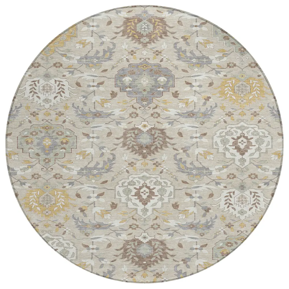 Chantille ACN1026 Beige 8' x 8' Rug