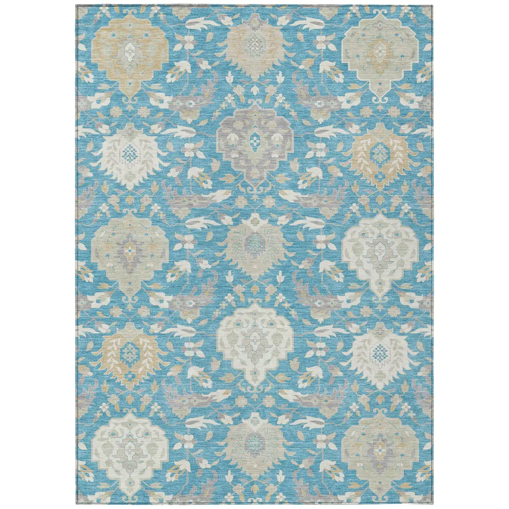 Chantille ACN1026 Teal 3' x 5' Rug