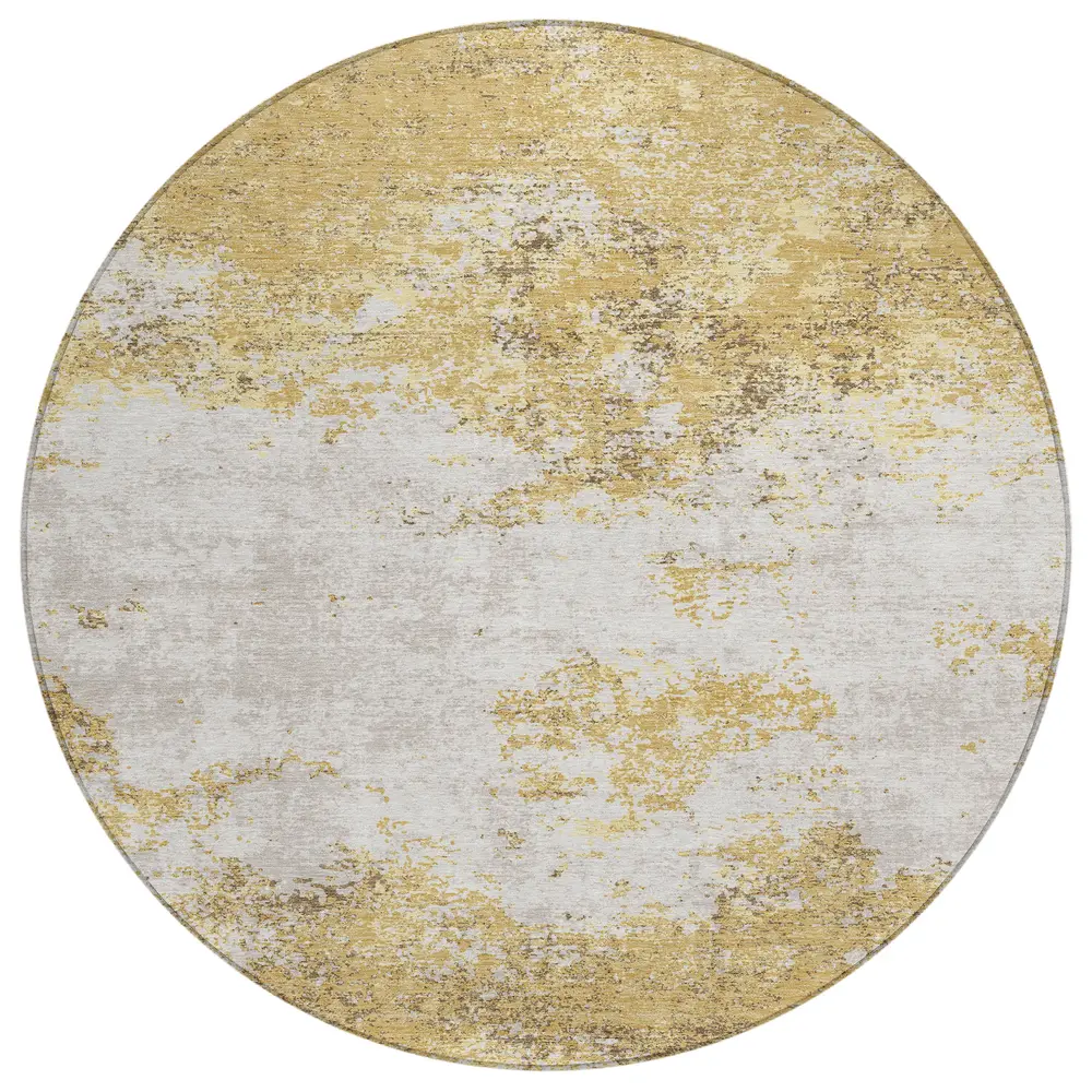 Chantille ACN1027 Gold 8' x 8' Rug