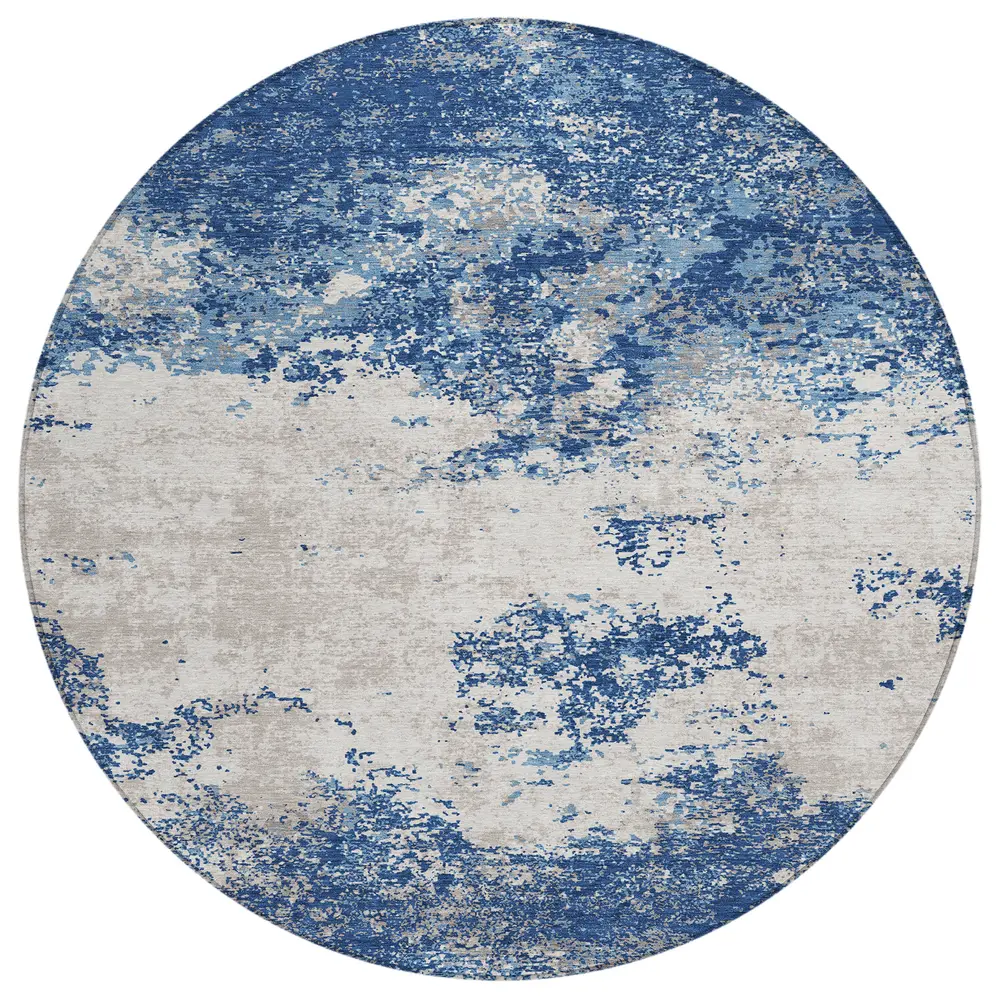 Chantille ACN1027 Navy 8' x 8' Rug