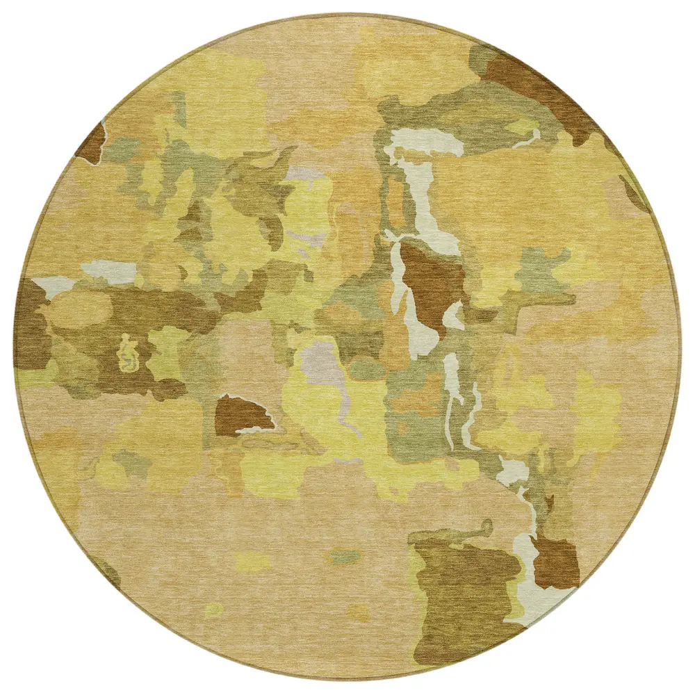 Chantille ACN1028 Gold 8' x 8' Rug