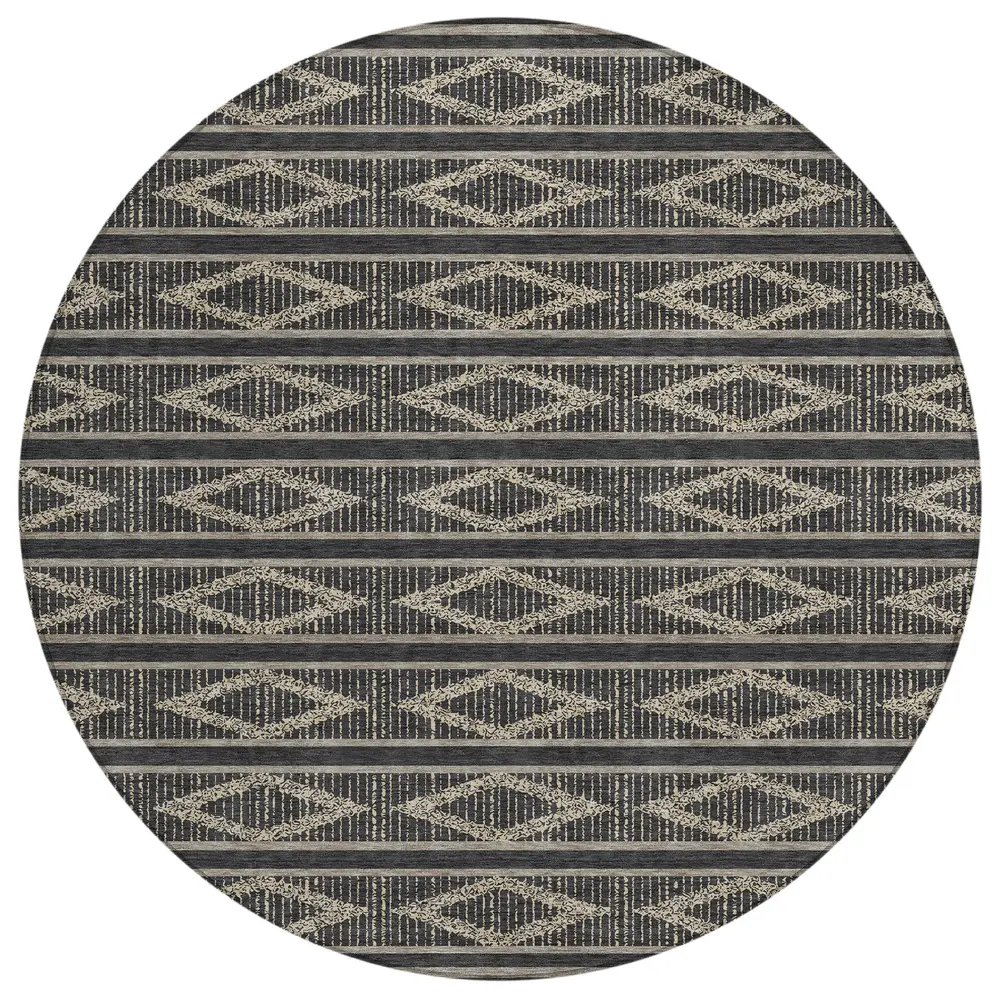 Chantille ACN1029 Black 8' x 8' Rug