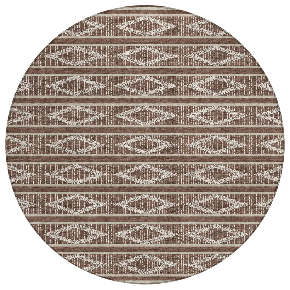 Chantille ACN1029 Brown 8' x 8' Rug