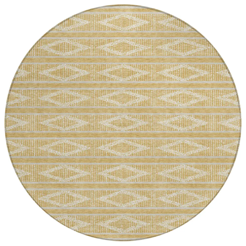 Chantille ACN1029 Gold 8' x 8' Rug
