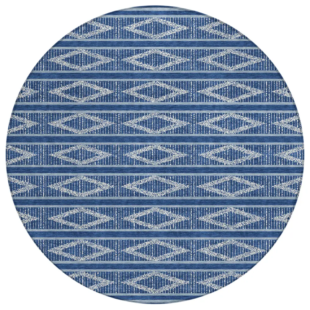 Chantille ACN1029 Navy 8' x 8' Rug