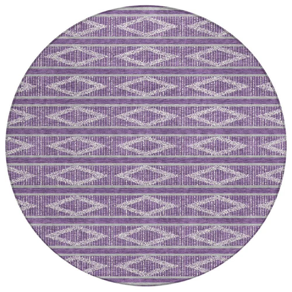 Chantille ACN1029 Purple 8' x 8' Rug