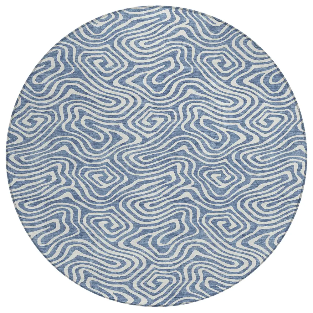 Chantille ACN1030 Denim 8' x 8' Rug