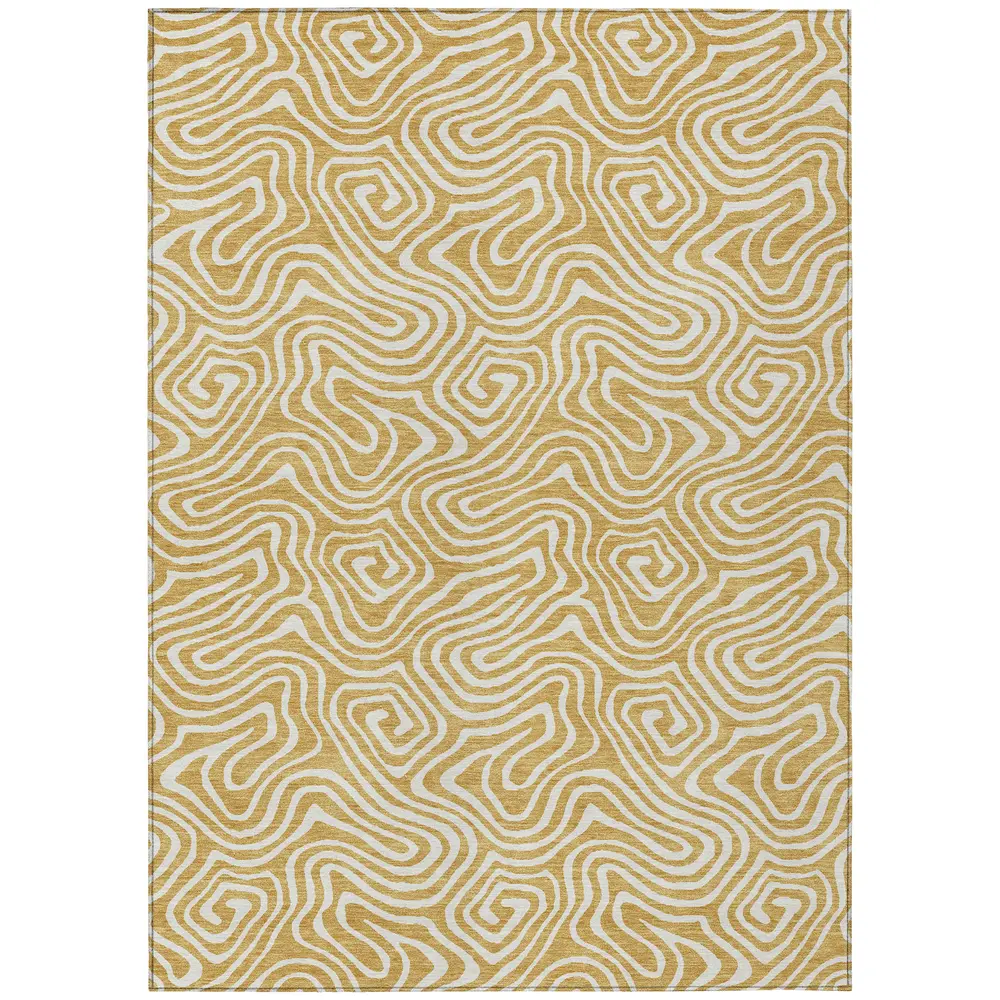 Chantille ACN1030 Gold 5' x 7'6