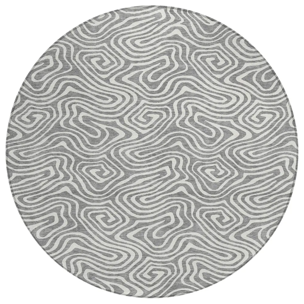 Chantille ACN1030 Gray 8' x 8' Rug