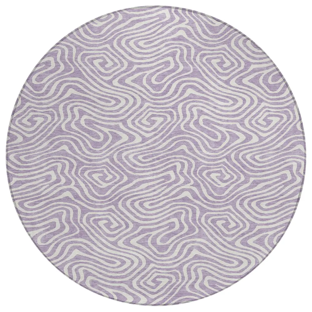 Chantille ACN1030 Lavender 8' x 8' Rug