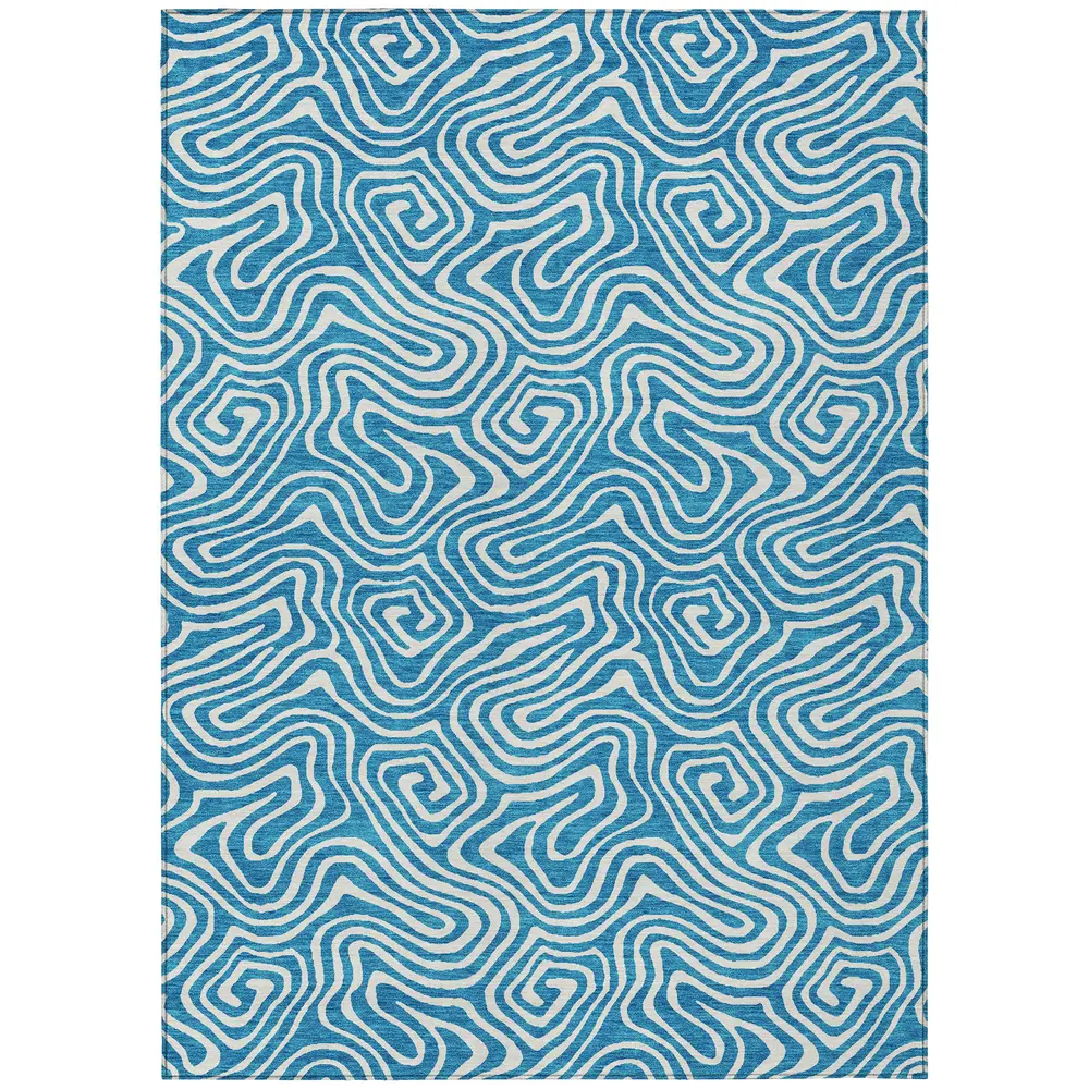 Chantille ACN1030 Teal 8' x 10' Rug