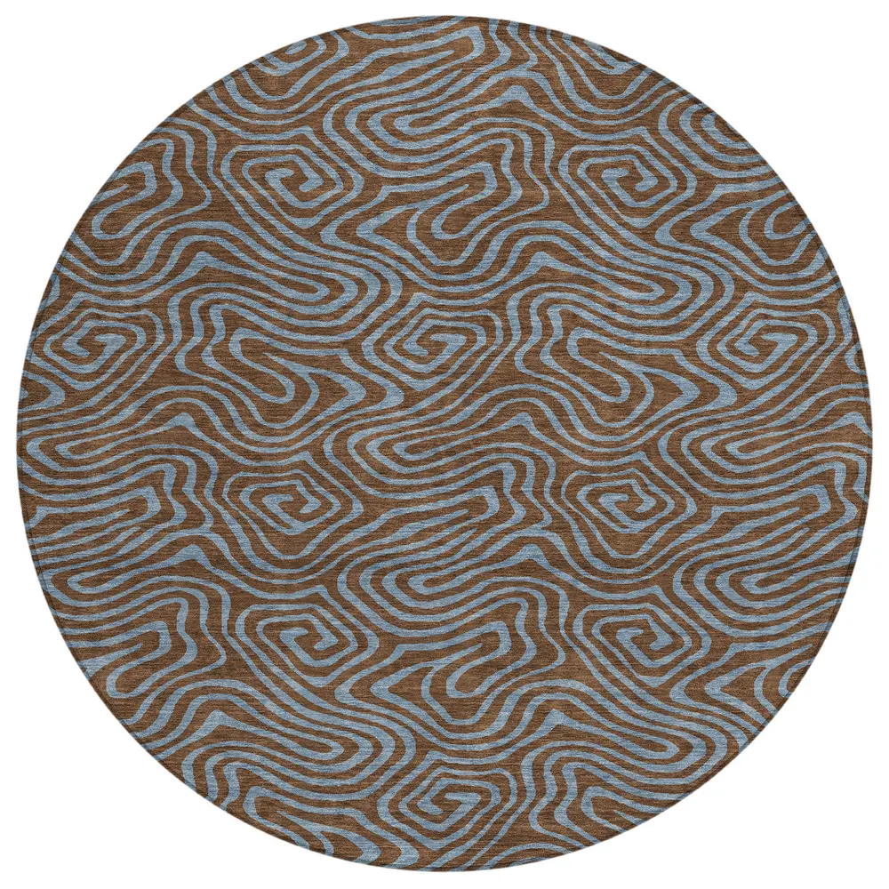 Chantille ACN1031 Brown 8' x 8' Rug