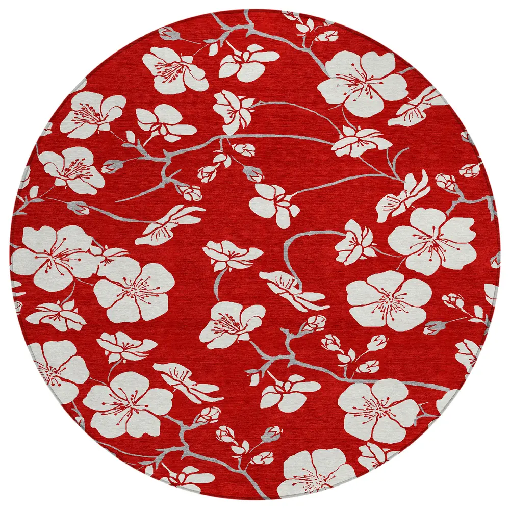 Chantille ACN1032 Red 8' x 8' Rug