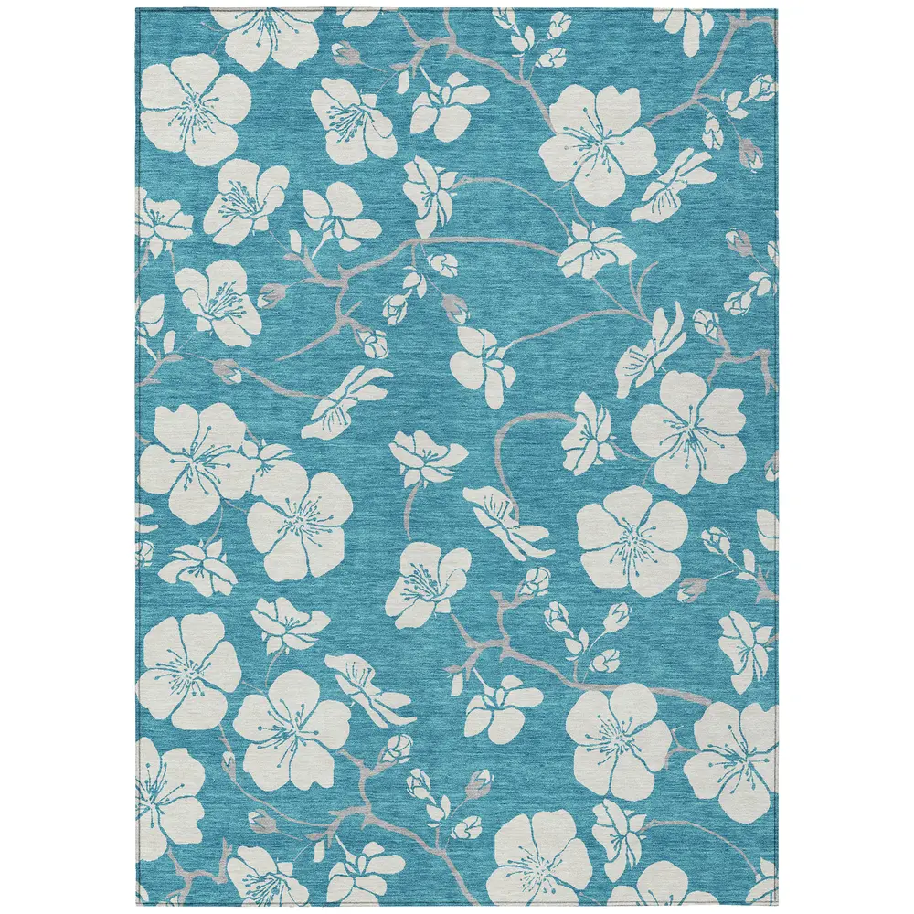 Chantille ACN1032 Turquoise 3' x 5' Rug